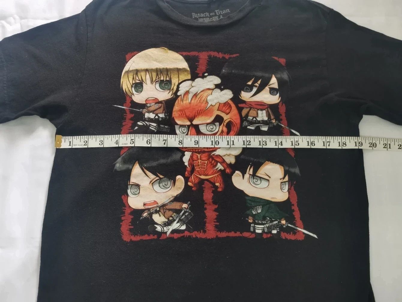 Anime × Cartoon Network × Japanese Brand Attack On Titan Movie Cartoons Tee Akira Eva Size US M / EU 48-50 / 2 - 7 Thumbnail