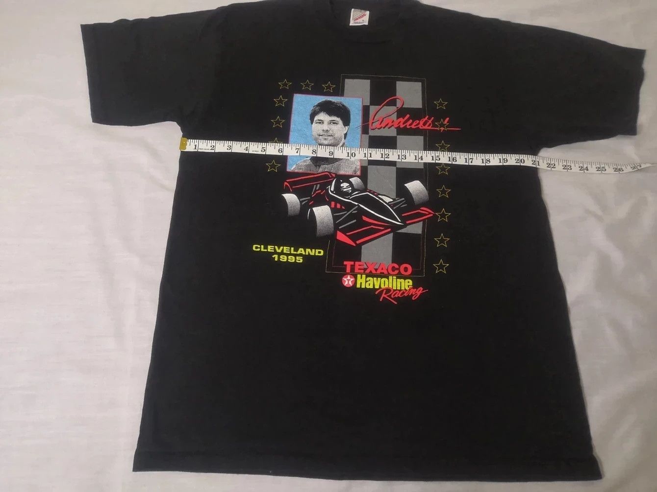 NASCAR × Sports Specialties × Vintage Vintage Texaco Havoline Racing T shirt Cleveland 1995 Size US L / EU 52-54 / 3 - 4 Thumbnail
