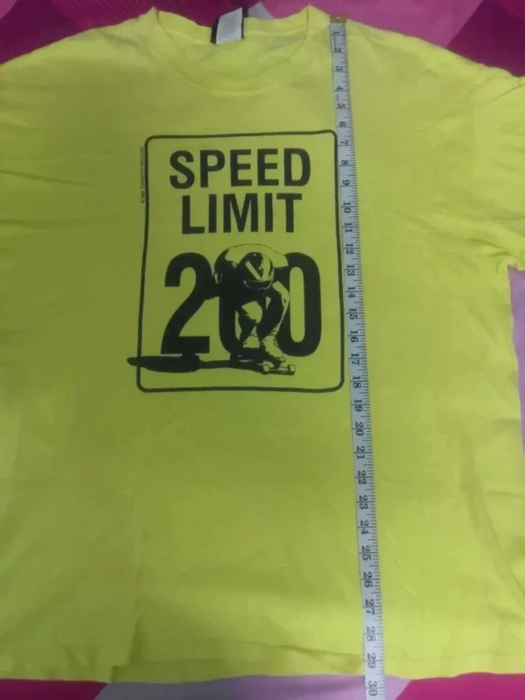 Hook-Ups Vintage Thrasher Magazine Skateboard T shirt Speed Limit Size US XL / EU 56 / 4 - 6 Thumbnail