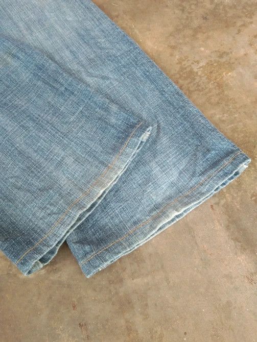 Levi's Vintage Levi's Jeans 514 Straight Leg Distressed Denim 32x28 Size US 32 / EU 48 - 3 Thumbnail