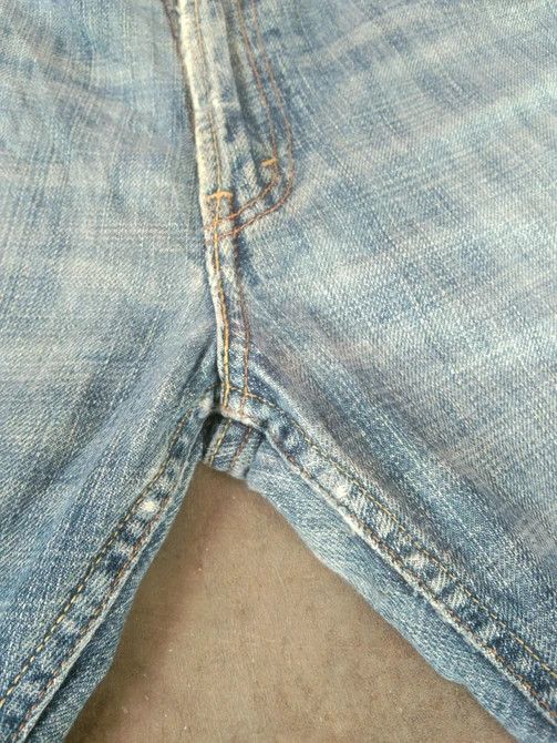 Levi's Vintage Levi's Jeans 514 Straight Leg Distressed Denim 32x28 Size US 32 / EU 48 - 7 Thumbnail
