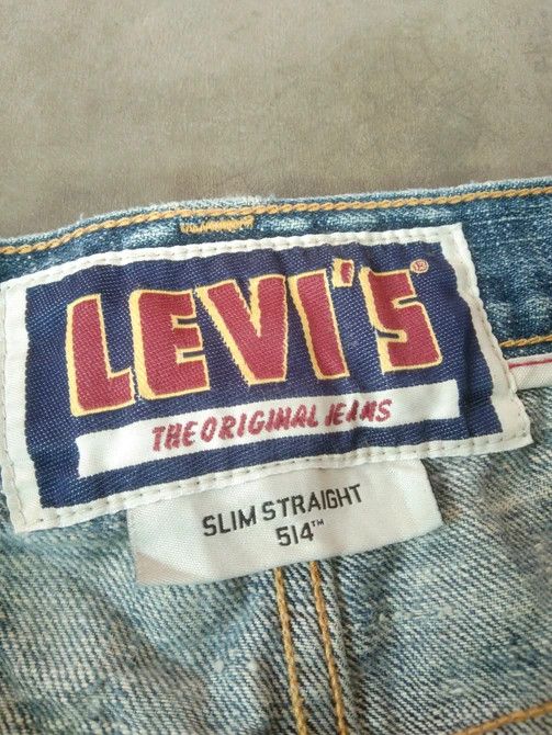 Levi's Vintage Levi's Jeans 514 Straight Leg Distressed Denim 32x28 Size US 32 / EU 48 - 10 Thumbnail