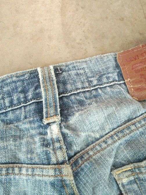 Levi's Vintage Levi's Jeans 514 Straight Leg Distressed Denim 32x28 Size US 32 / EU 48 - 5 Thumbnail