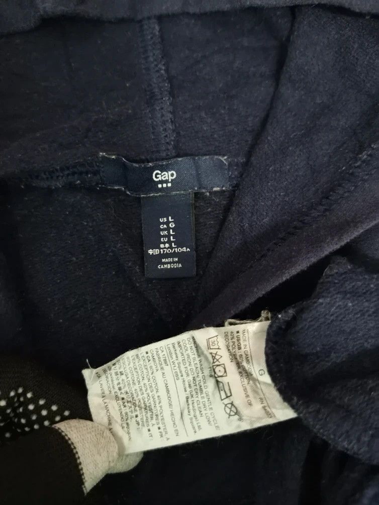 Gap Gap Spell Out Sweatshirt Hoodie Japan Designer Streetwear Size US L / EU 52-54 / 3 - 3 Thumbnail