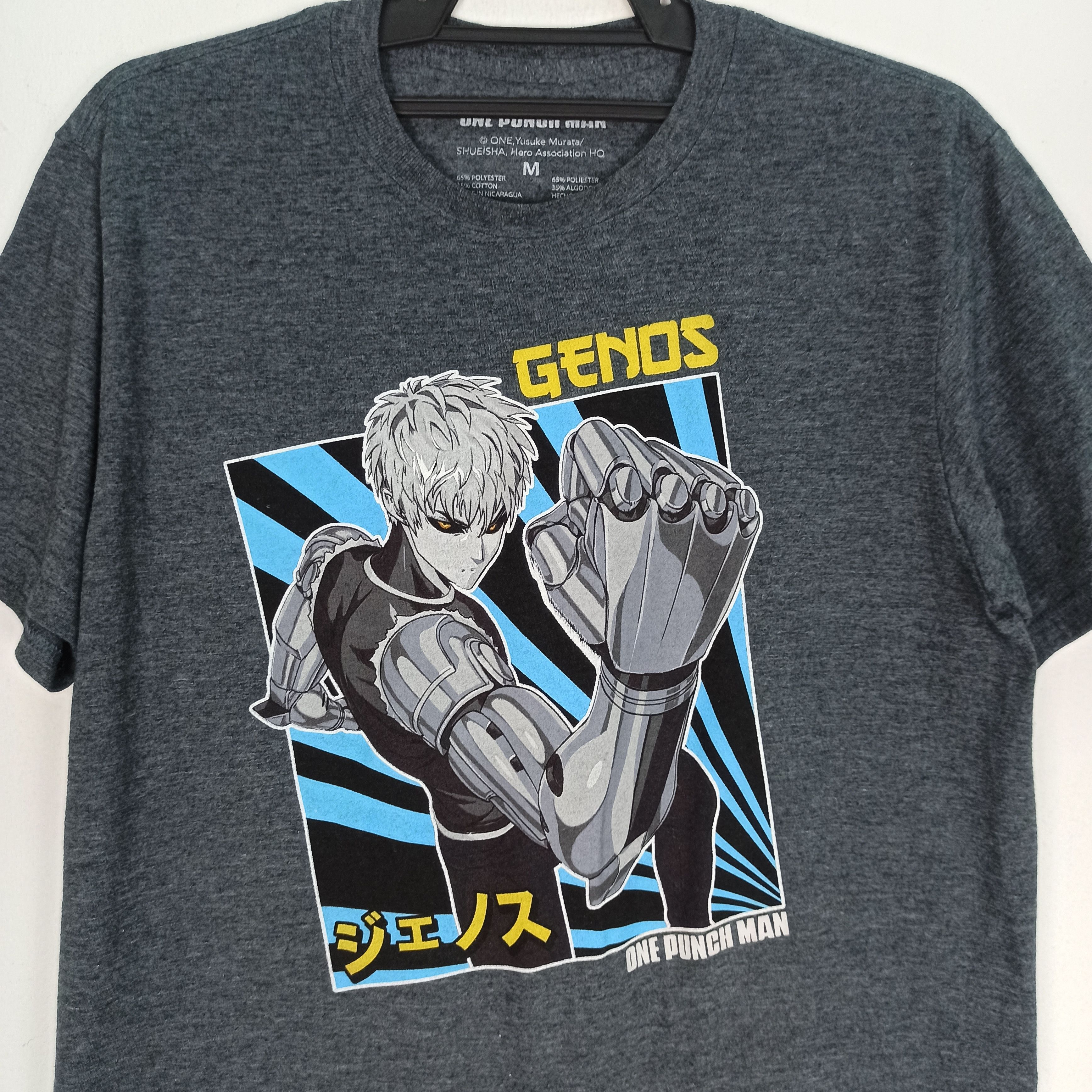 Anime × Japanese Brand 🔥STEALS🔥 Anime One Punch Man " GENOS" Promo Manga Tshirt Size US M / EU 48-50 / 2 - 2 Thumbnail