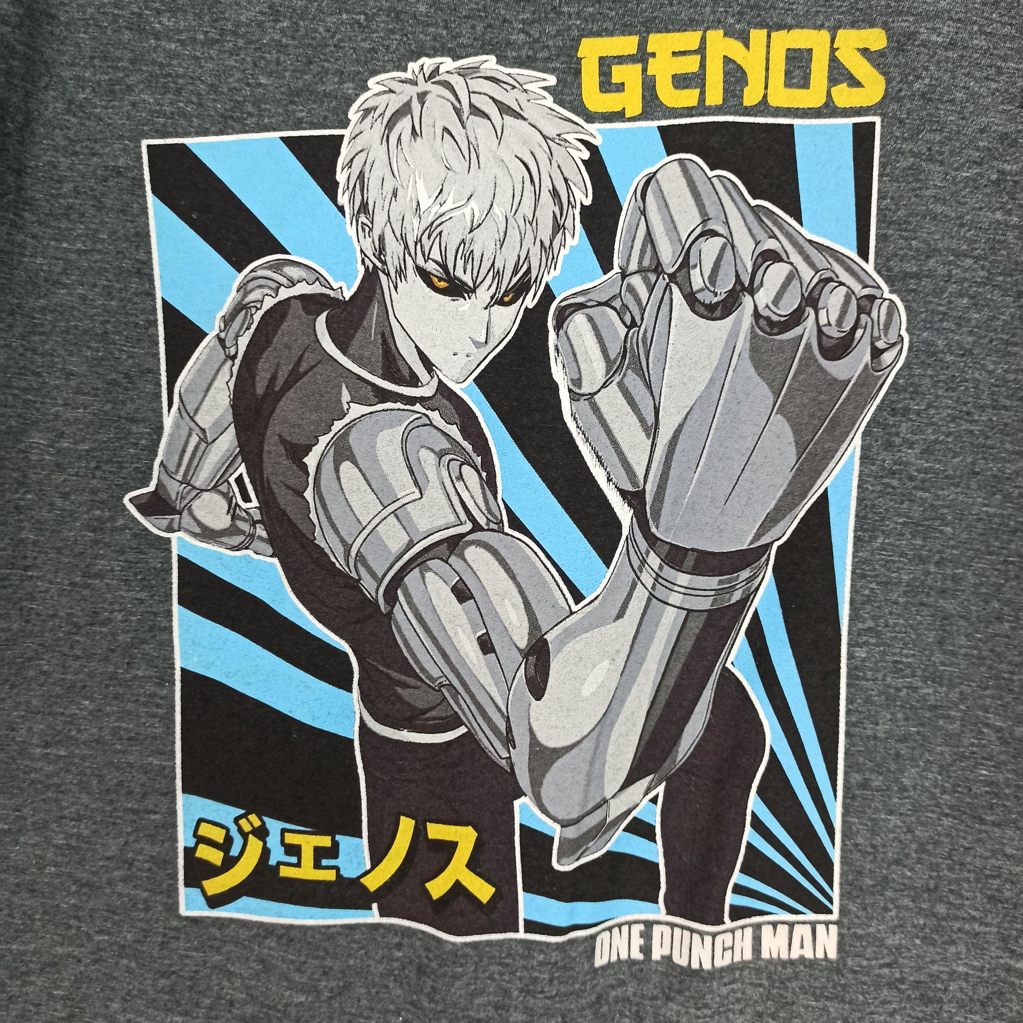 Anime × Japanese Brand 🔥STEALS🔥 Anime One Punch Man " GENOS" Promo Manga Tshirt Size US M / EU 48-50 / 2 - 3 Thumbnail