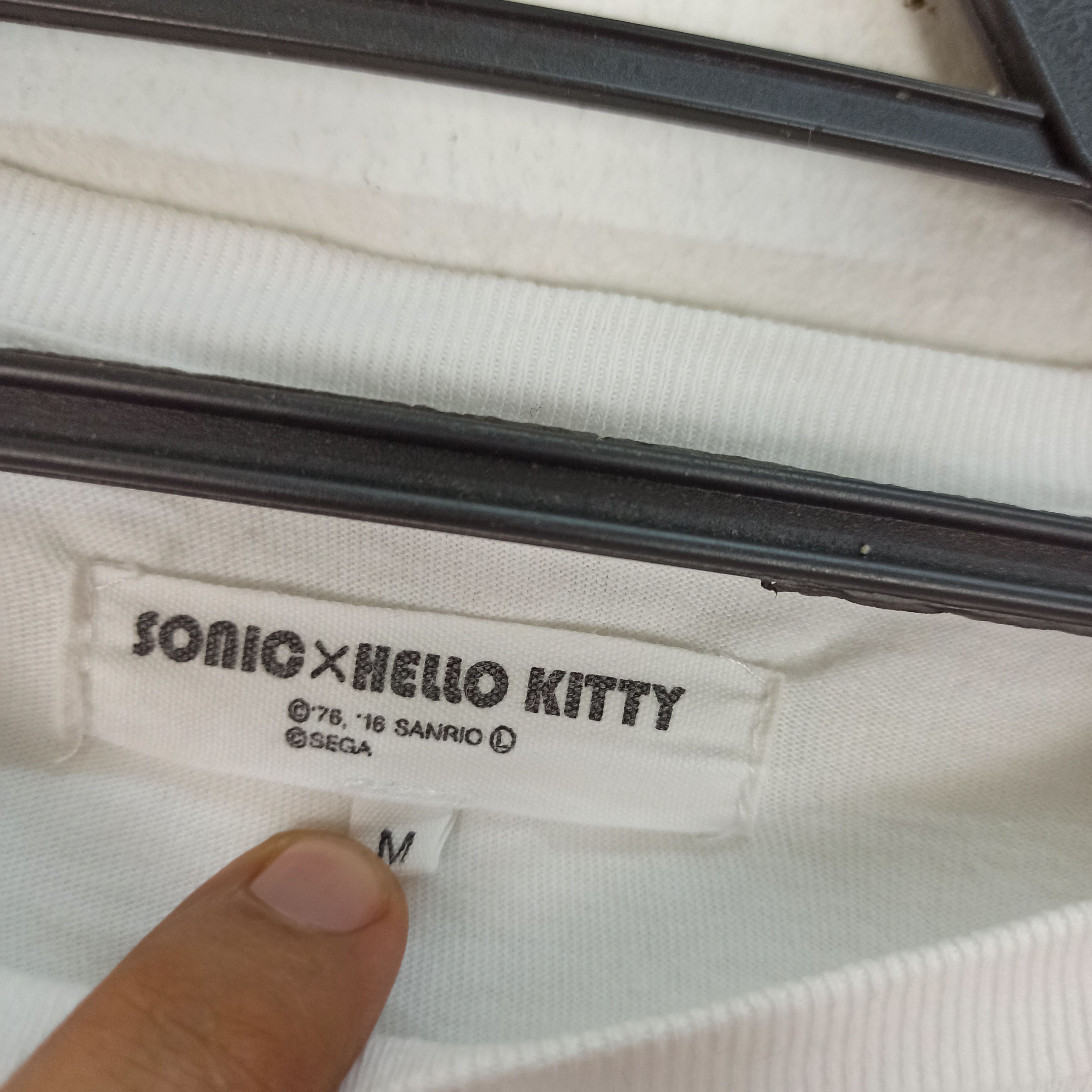 Cartoon Network Rare Sonic X Hello Kitty Promo Tshirt Size US M / EU 48-50 / 2 - 6 Thumbnail