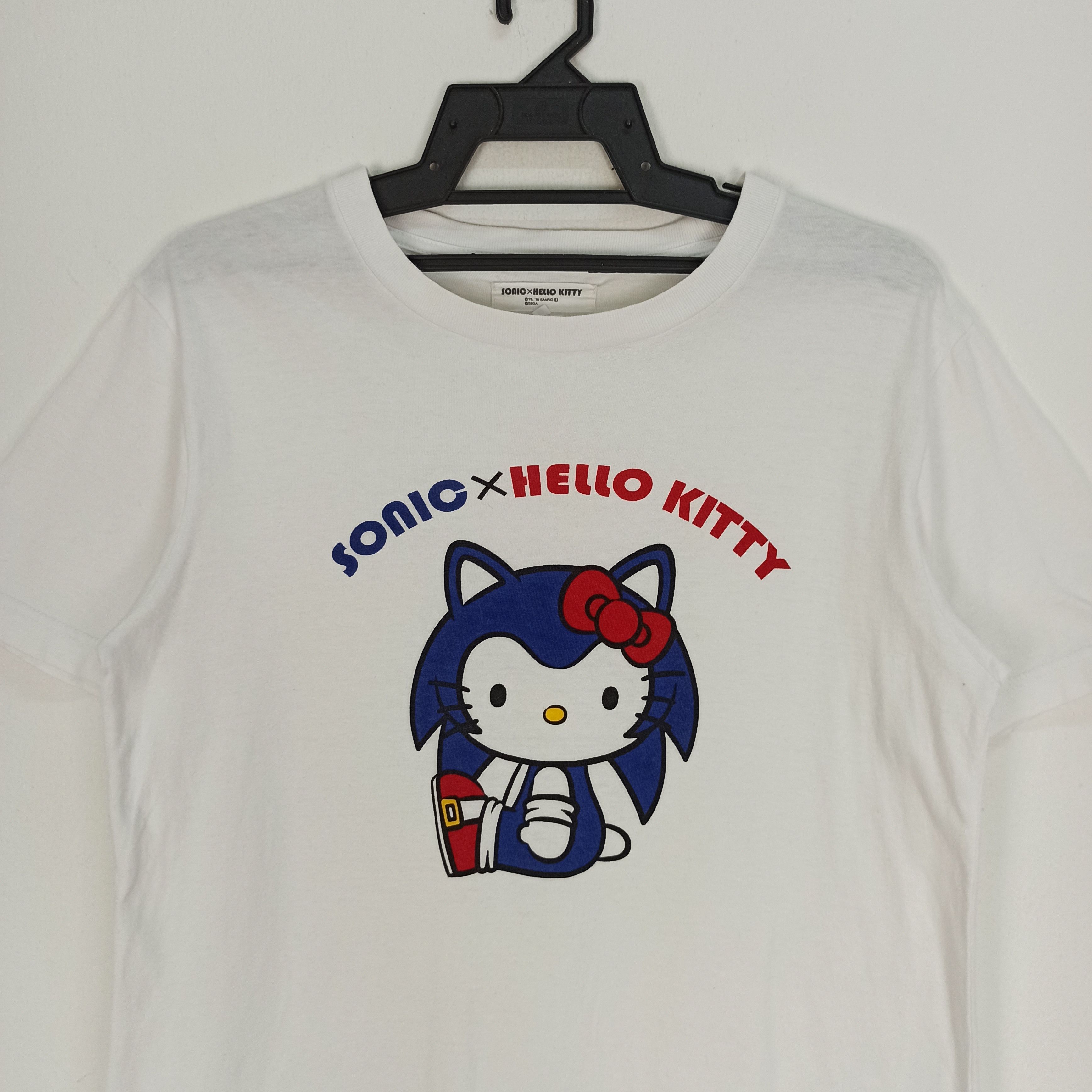 Cartoon Network Rare Sonic X Hello Kitty Promo Tshirt Size US M / EU 48-50 / 2 - 2 Thumbnail