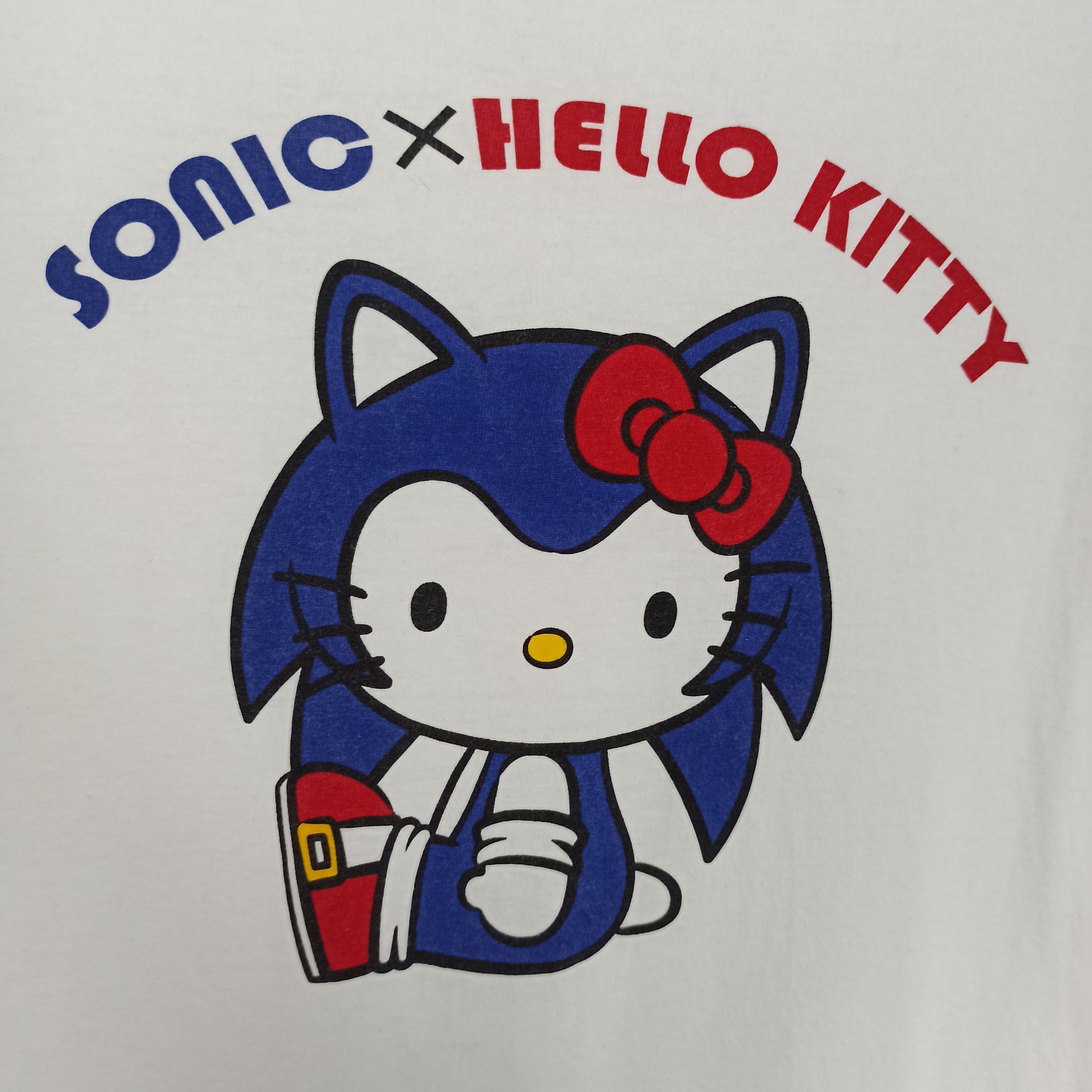 Cartoon Network Rare Sonic X Hello Kitty Promo Tshirt Size US M / EU 48-50 / 2 - 3 Thumbnail