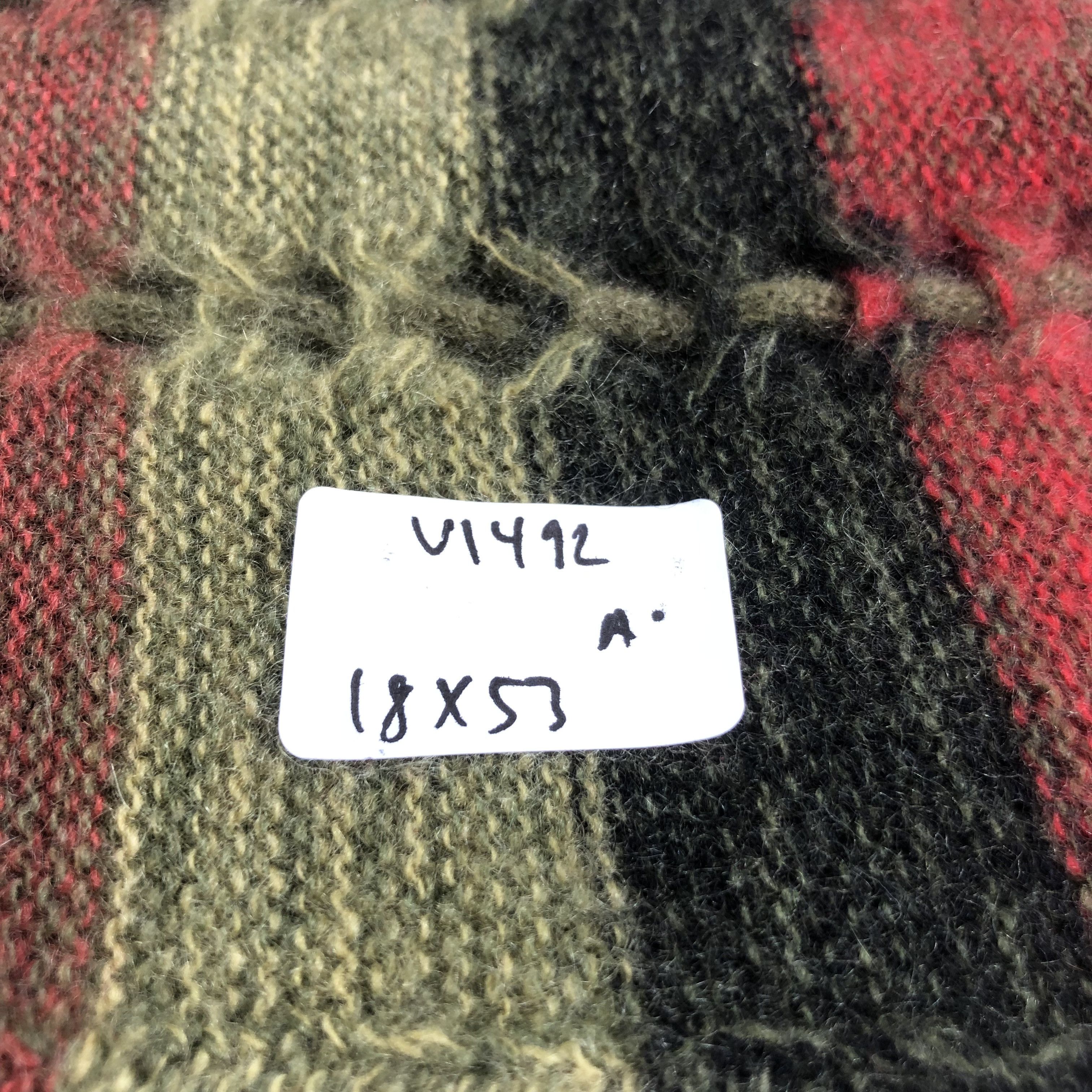 Vintage Salon de Chic Takashimaya Striped Angora Scarf Muffler V1492 Size ONE SIZE - 5 Thumbnail