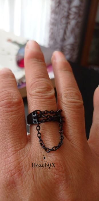 Other Black Color Chain Ring Size ONE SIZE - 5 Thumbnail