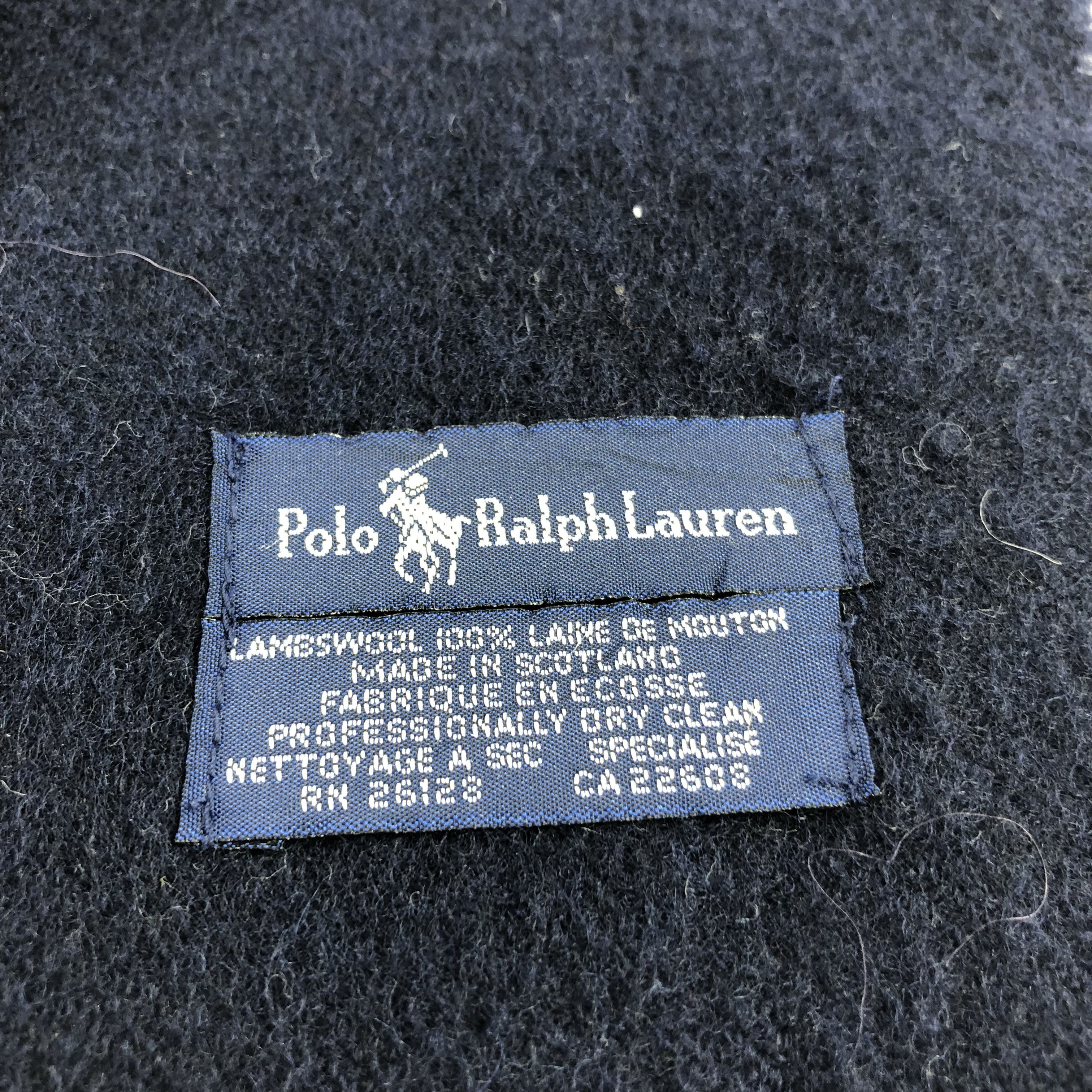 Polo Ralph Lauren Polo Ralph Lauren Wool Scarf Muffler V1024 Size ONE SIZE - 5 Thumbnail