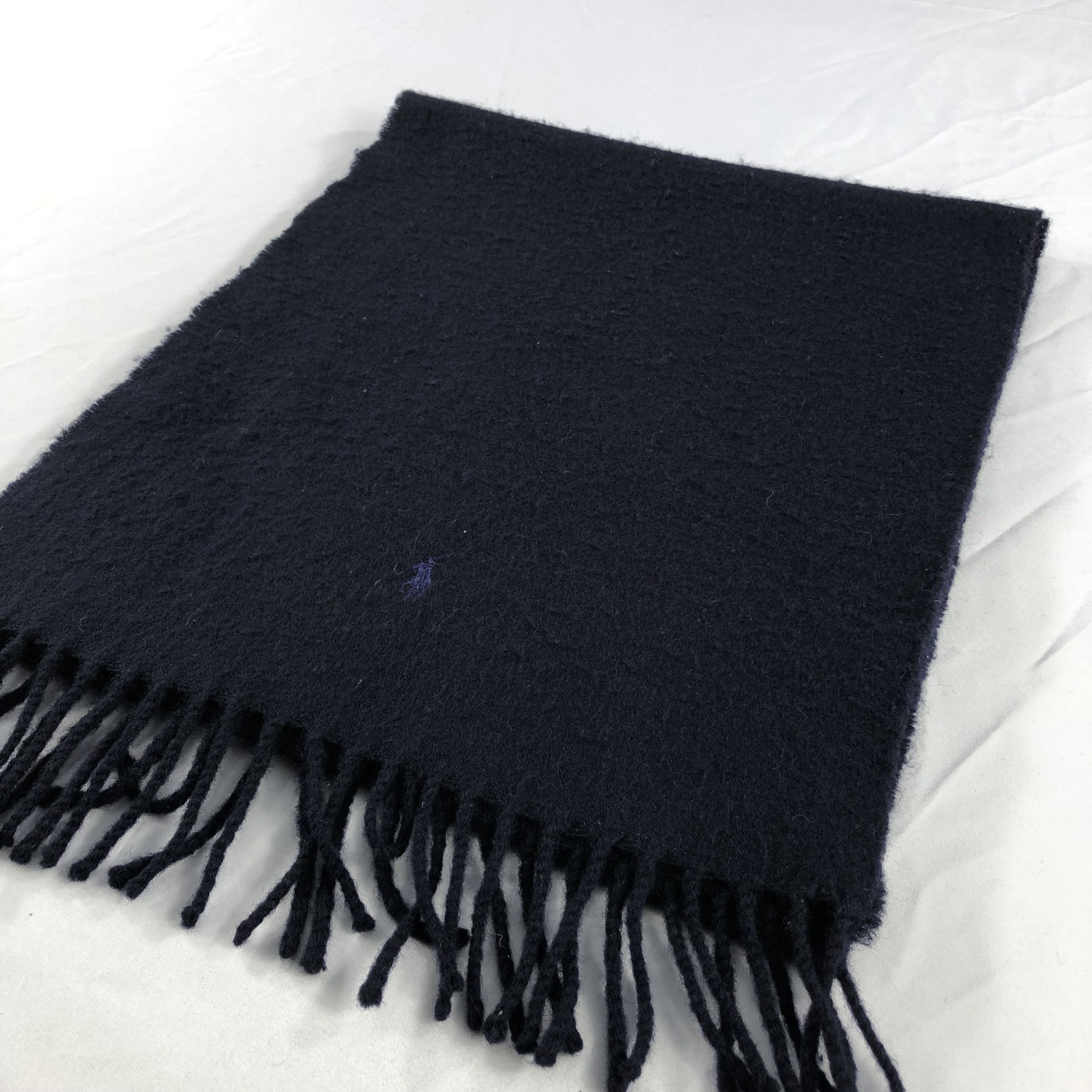 Polo Ralph Lauren Polo Ralph Lauren Wool Scarf Muffler V1024 Size ONE SIZE - 2 Thumbnail