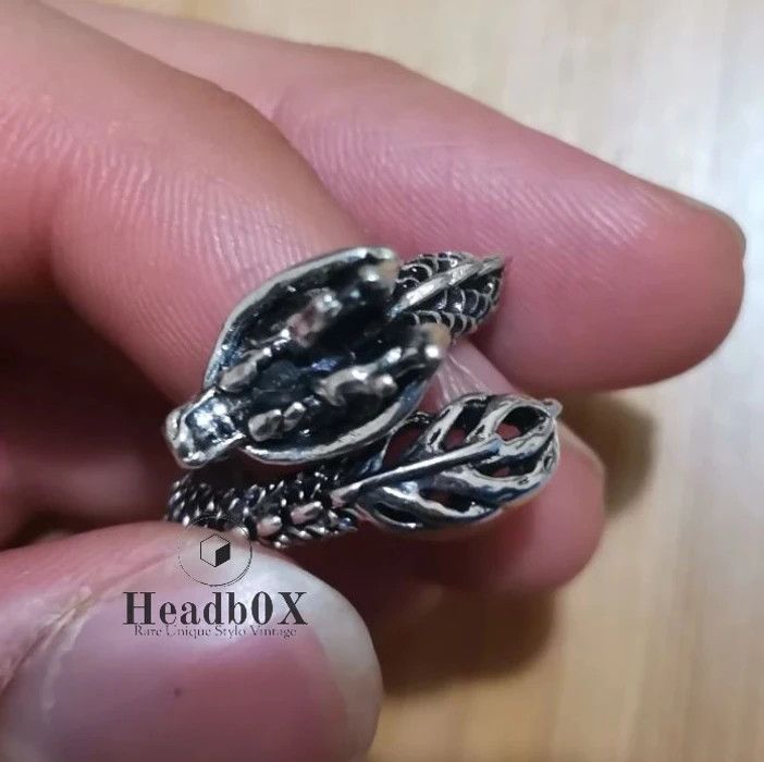 Jewelry Retro Dragon Ring Size ONE SIZE - 5 Thumbnail
