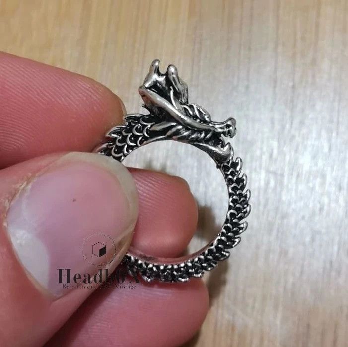 Jewelry Retro Dragon Ring Size ONE SIZE - 3 Thumbnail