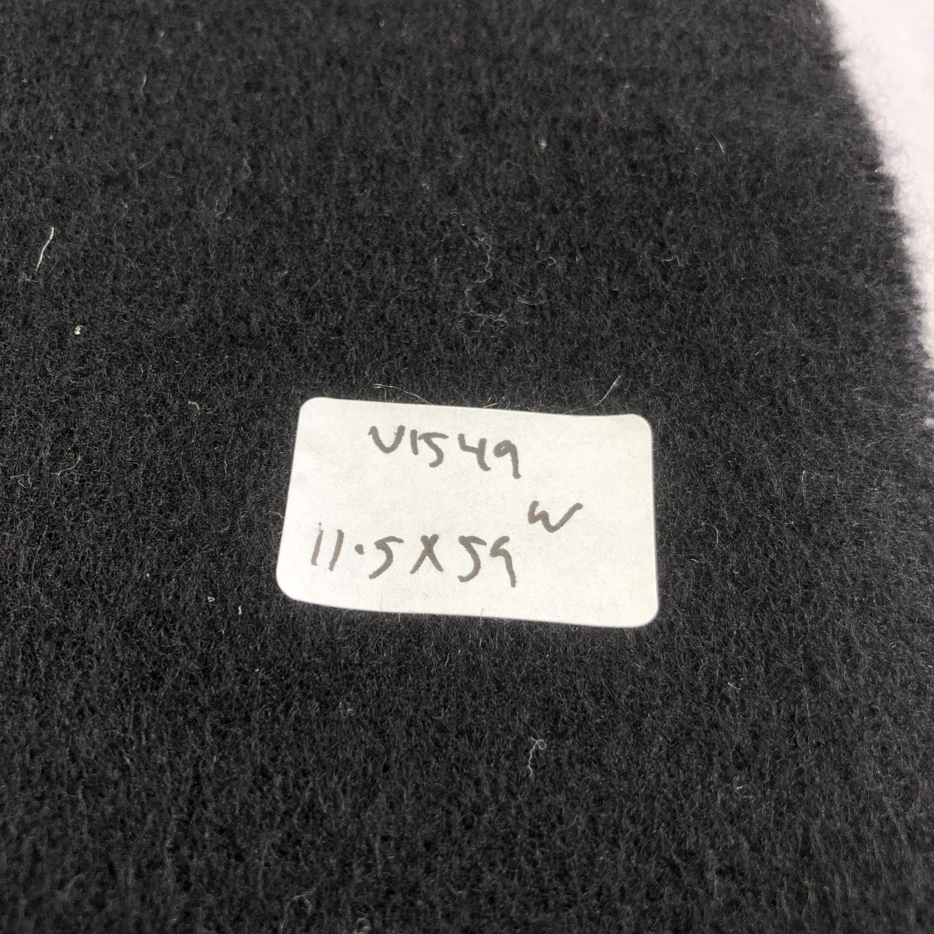 Polo Ralph Lauren Polo Ralph Lauren Plain Black Wool Scarf Muffler V1549 Size ONE SIZE - 6 Thumbnail