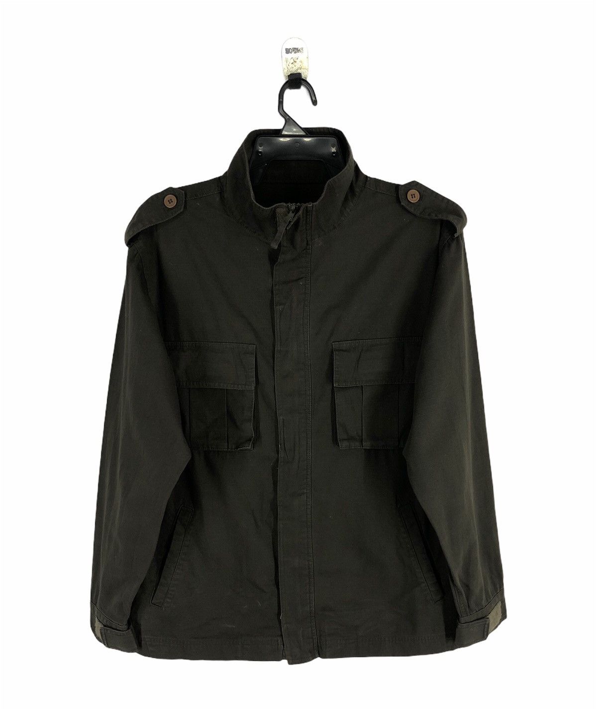 image of Dog House Military Jacket in Army Green, Men's (Size Medium)