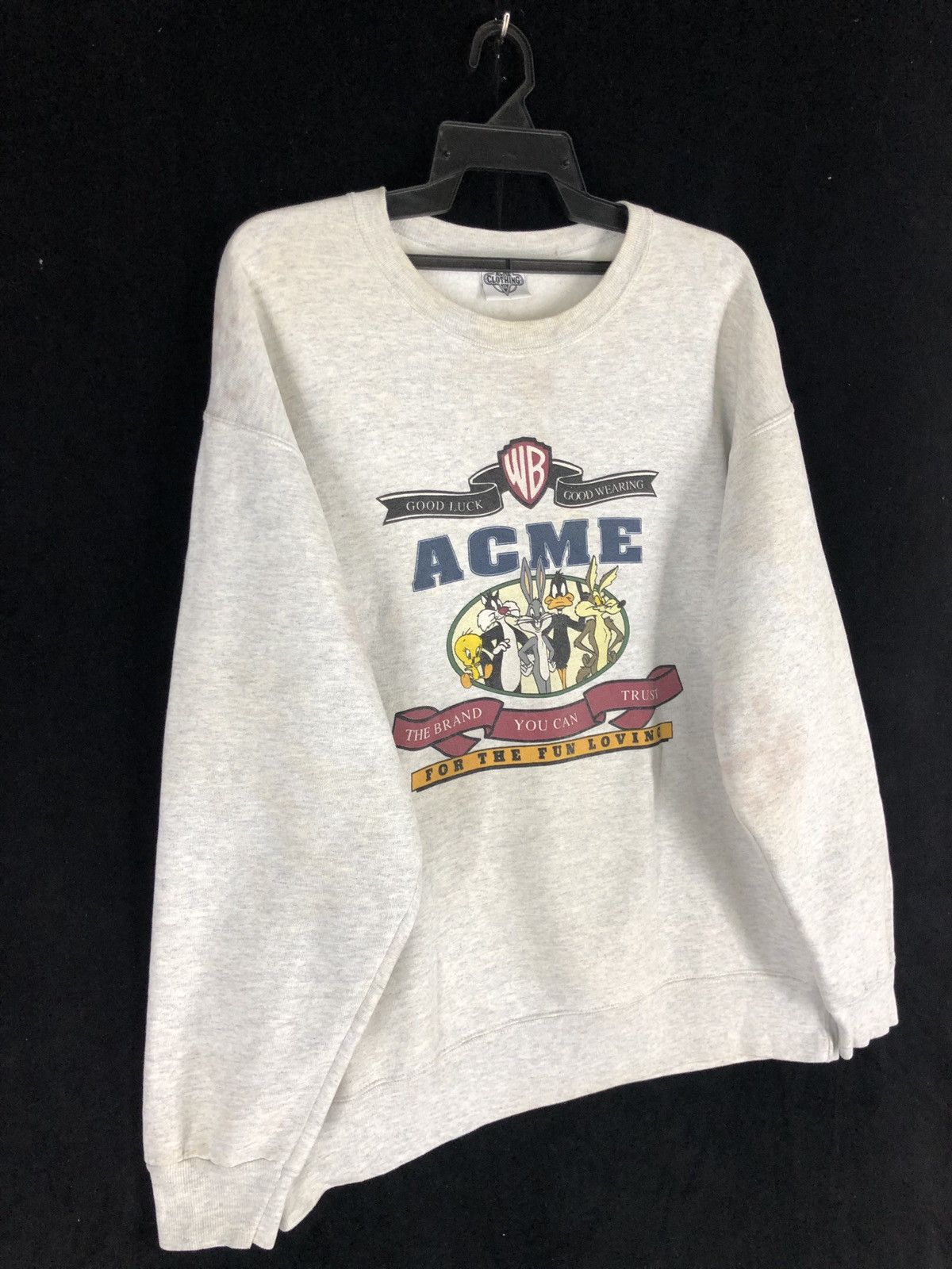 Acme Clothing × Vintage × Warner Bros Vintage Warner Bro’s Acme Clothing Crewneck Size US L / EU 52-54 / 3 - 2 Thumbnail