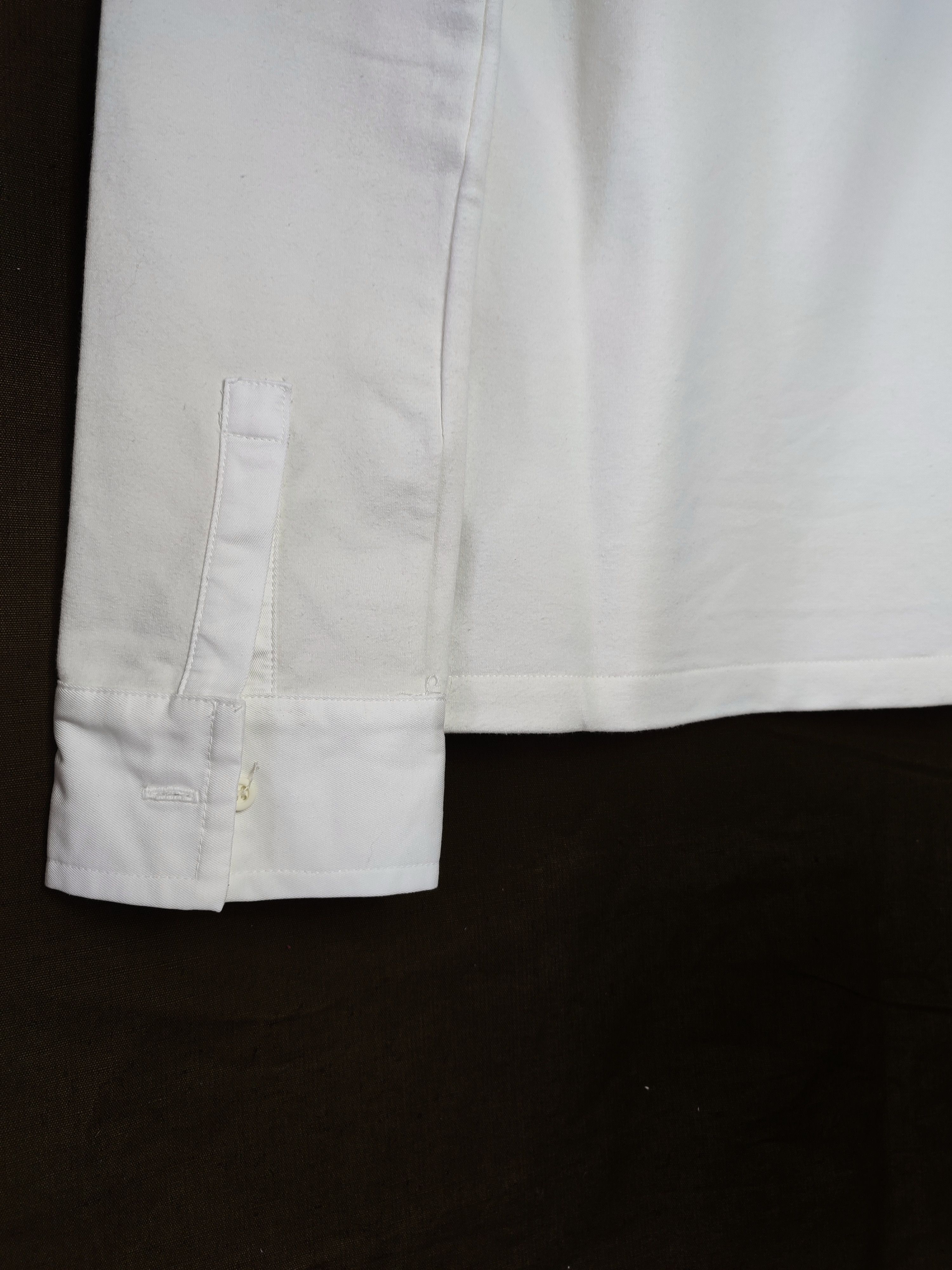 Adidas × Y's Adidas Y-3 2004 Embroidered Logo 1/2 Button longsleeve shirt Size US M / EU 48-50 / 2 - 6 Thumbnail