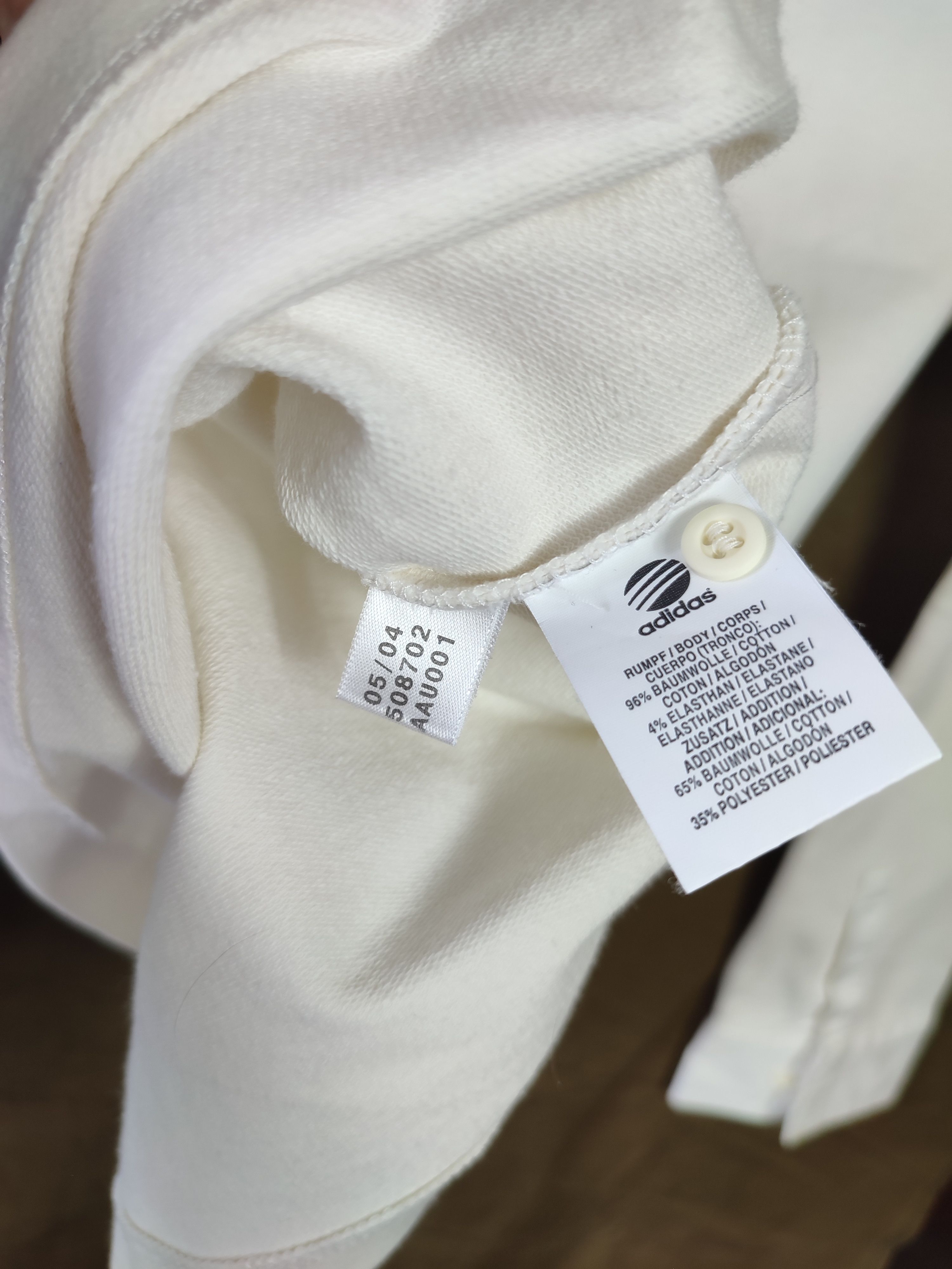 Adidas × Y's Adidas Y-3 2004 Embroidered Logo 1/2 Button longsleeve shirt Size US M / EU 48-50 / 2 - 9 Thumbnail