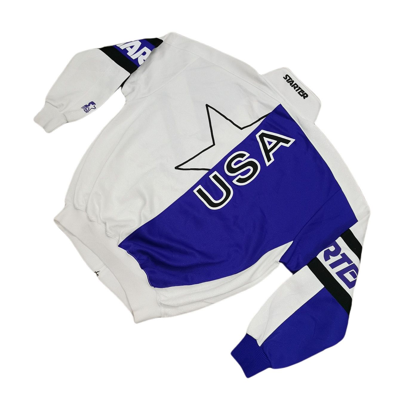 New York Yankees × Starter Starter USA Big Logo Tracktop Jacket Size US M / EU 48-50 / 2 - 1 Thumbnail