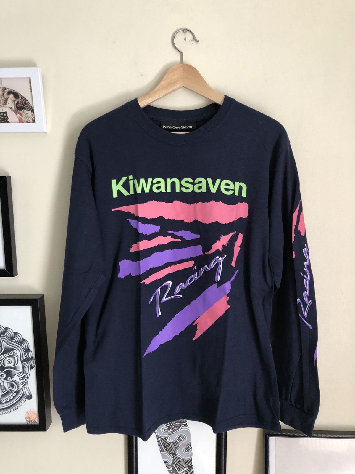 Call Me 917 Call Me 917 Kiwansaven racing Kawasaki moto longsleeve Size US M / EU 48-50 / 2 - 1 Thumbnail