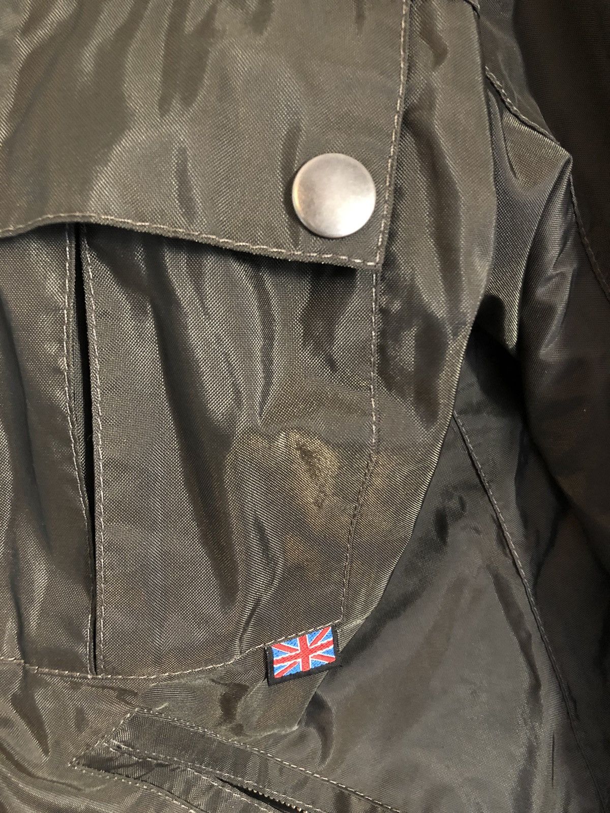Belstaff Belstaff nylon motorcycle bomber boxy reflective jacket Size US L / EU 52-54 / 3 - 4 Thumbnail