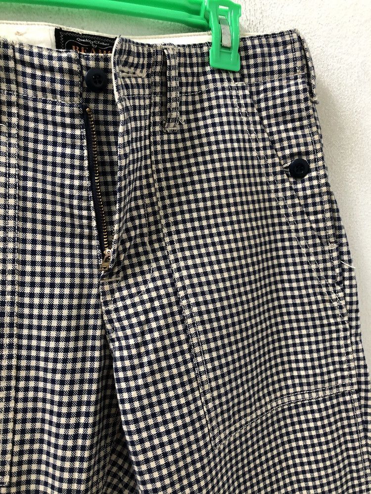 Beams Plus × Japanese Brand 👉🔥 Checkered Fatigue Pant Size US 30 / EU 46 - 5 Thumbnail