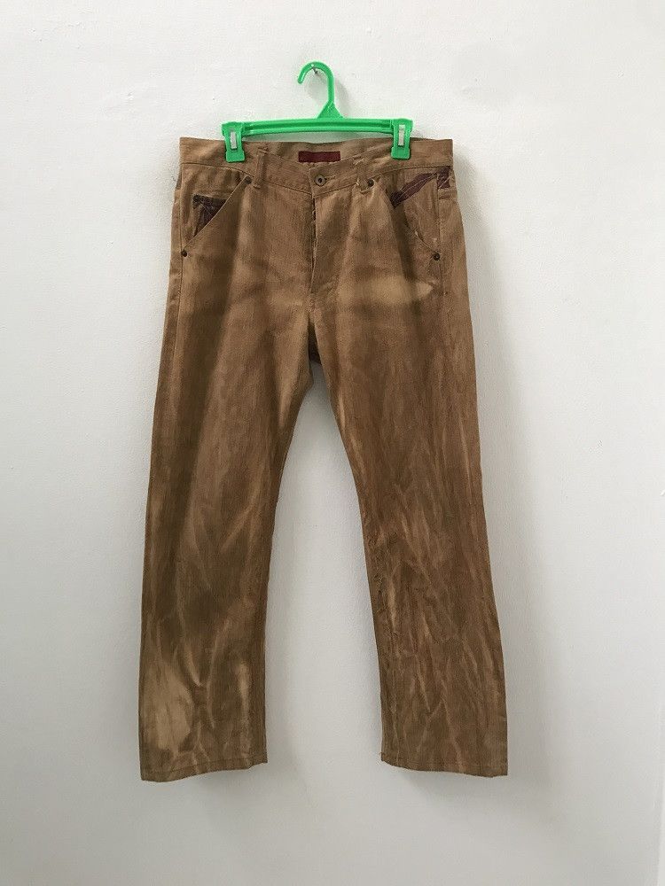 Japanese Brand × Mizra Jeans Kyoto MIZRA Japan Persimmon Dyed Denim Pant Size US 31 - 5 Thumbnail