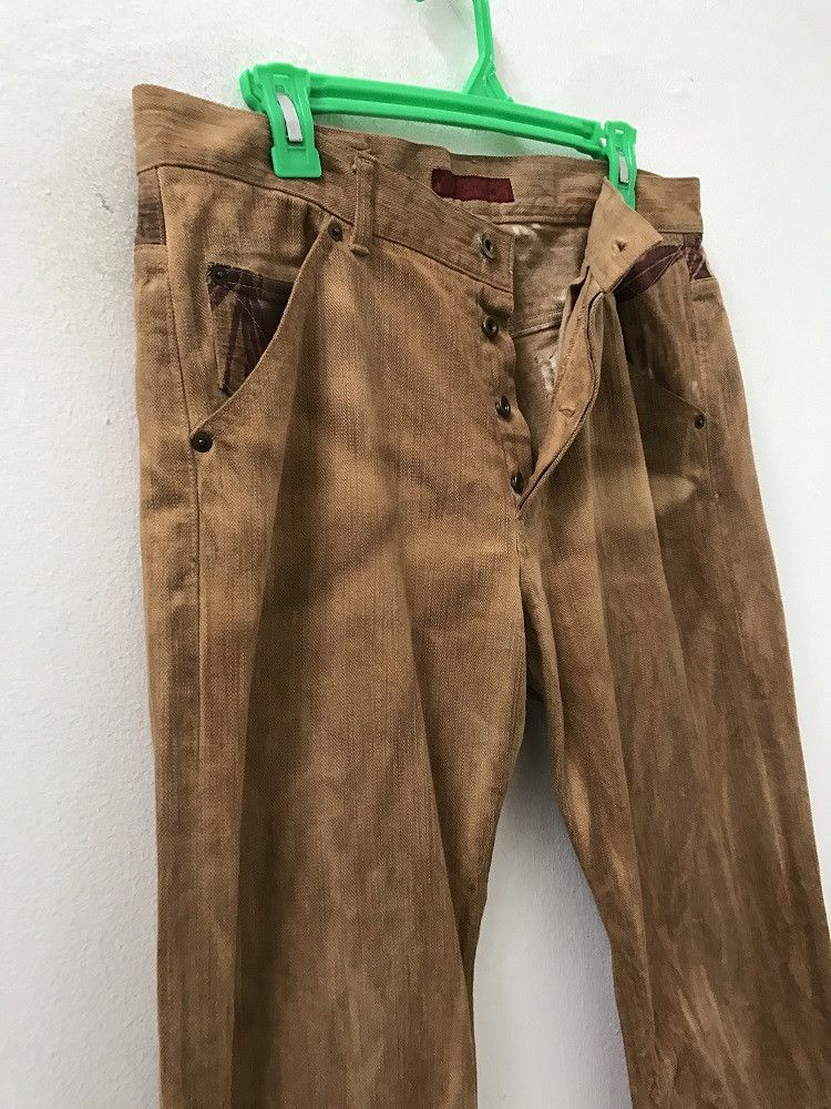 Japanese Brand × Mizra Jeans Kyoto MIZRA Japan Persimmon Dyed Denim Pant Size US 31 - 7 Thumbnail