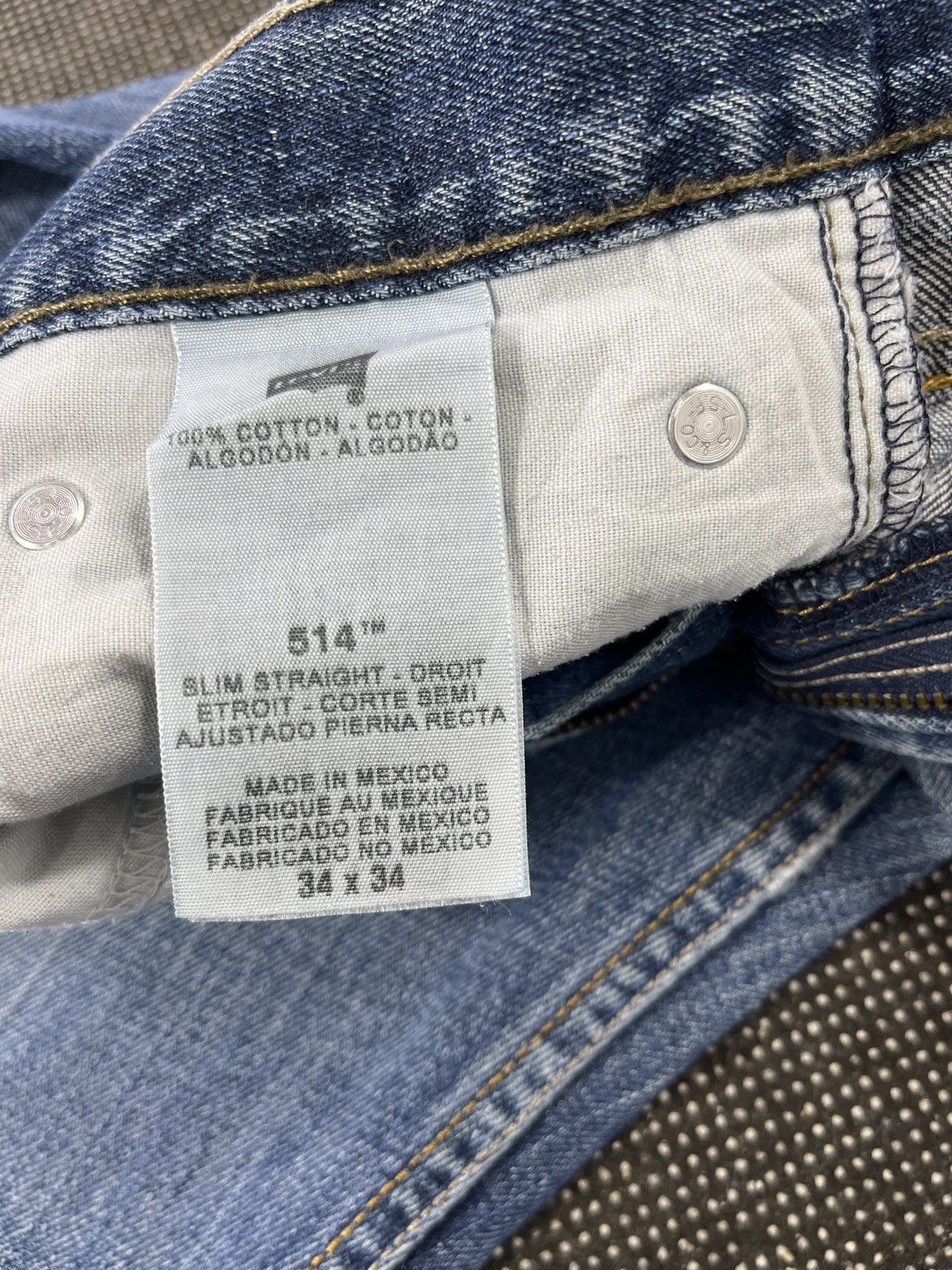 Levi's Vintage Levis 514 Sun Faded Jeans - J411 Size US 36 / EU 52 - 10 Thumbnail