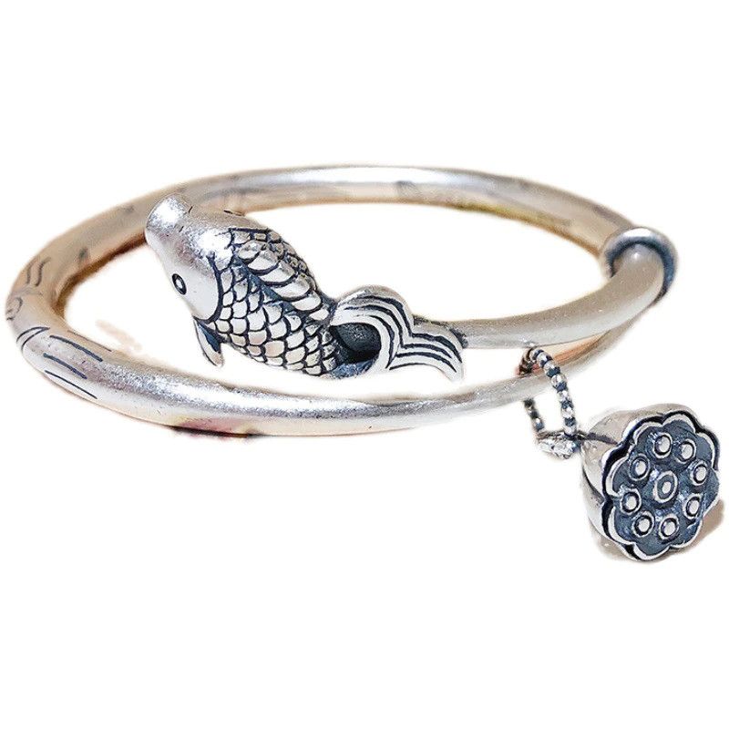 Other Lotus Fish Bangles Size ONE SIZE - 1 Thumbnail