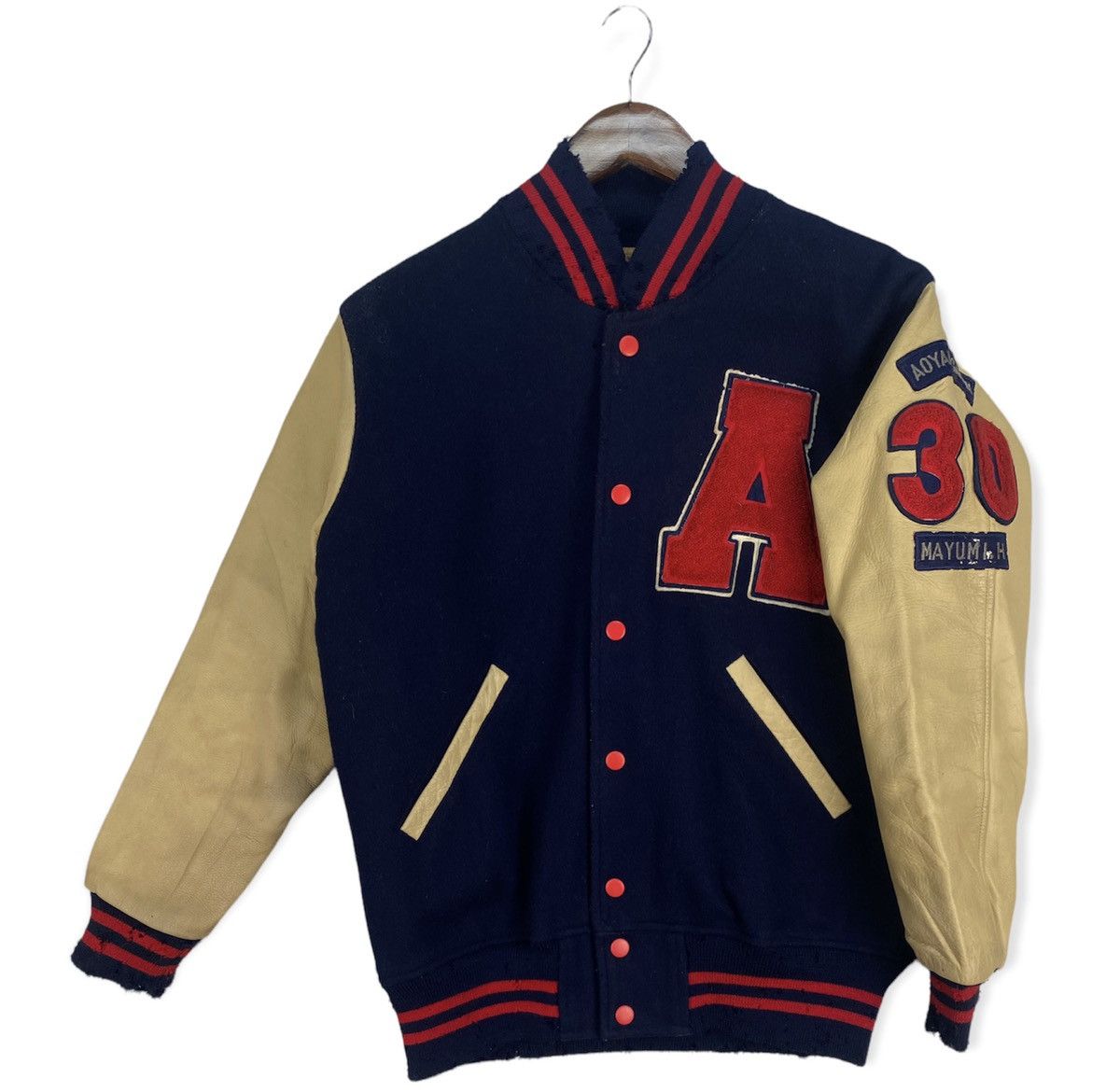 Japanese Brand Vintage Avies Varsity Jacket Big Logo Size US S / EU 44-46 / 1 - 3 Thumbnail