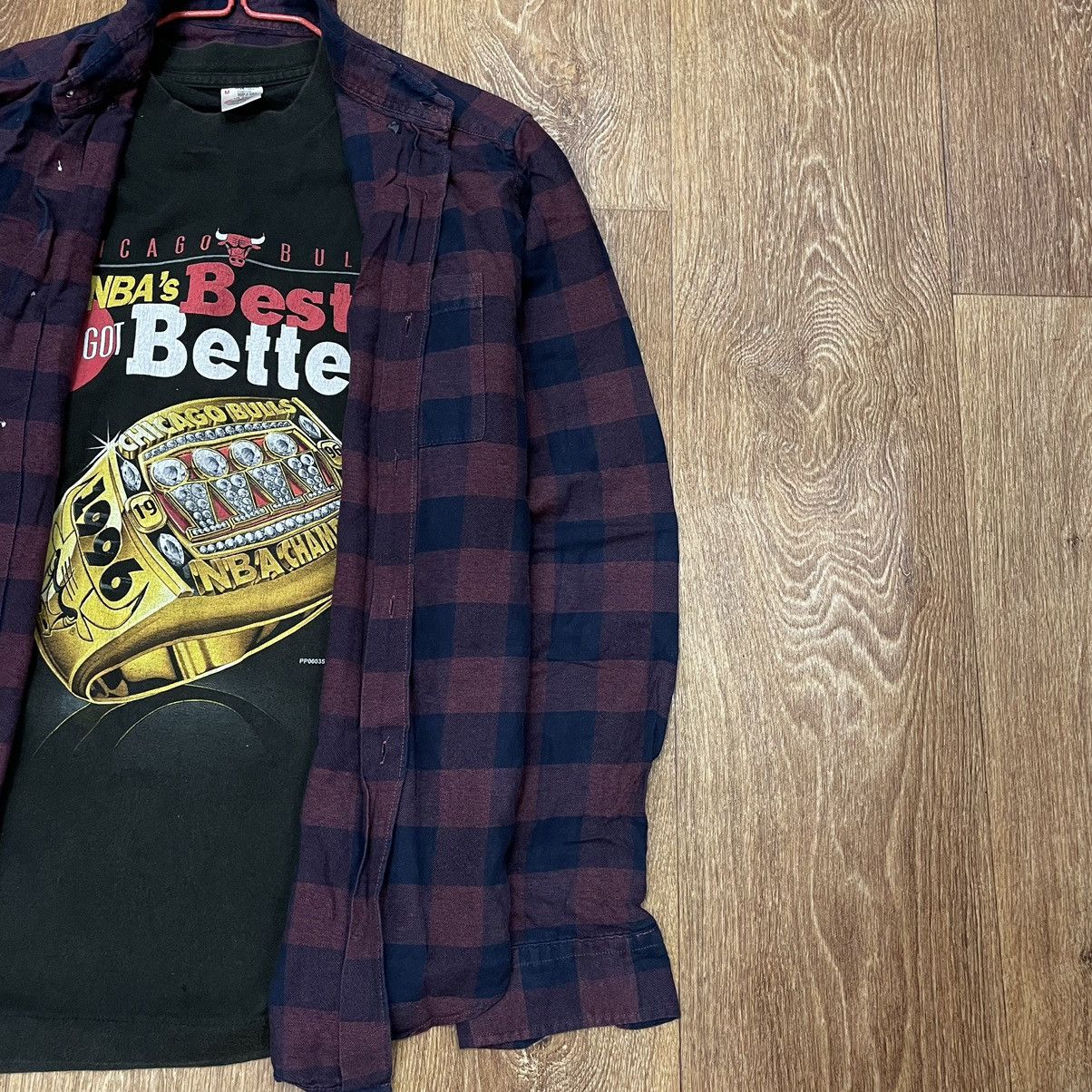 Vintage Vintage 90s Checkered Shirt Grunge Streetwear Layer Slim M Size US M / EU 48-50 / 2 - 2 Thumbnail