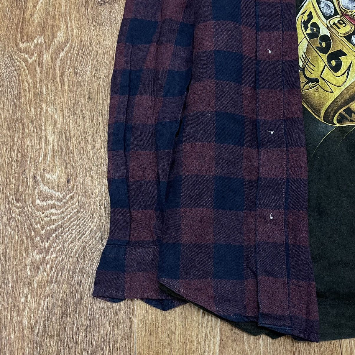 Vintage Vintage 90s Checkered Shirt Grunge Streetwear Layer Slim M Size US M / EU 48-50 / 2 - 3 Thumbnail
