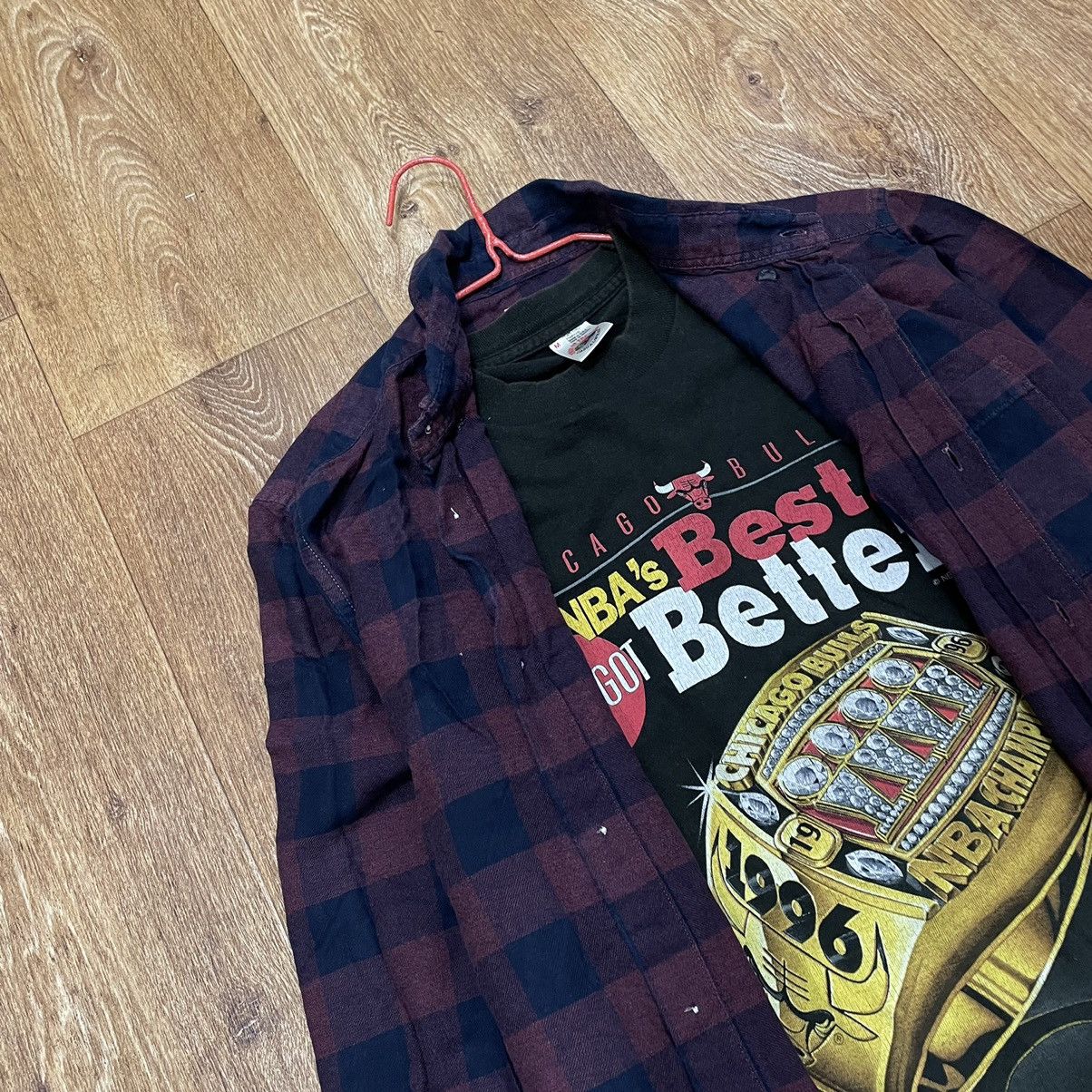 Vintage Vintage 90s Checkered Shirt Grunge Streetwear Layer Slim M Size US M / EU 48-50 / 2 - 5 Thumbnail