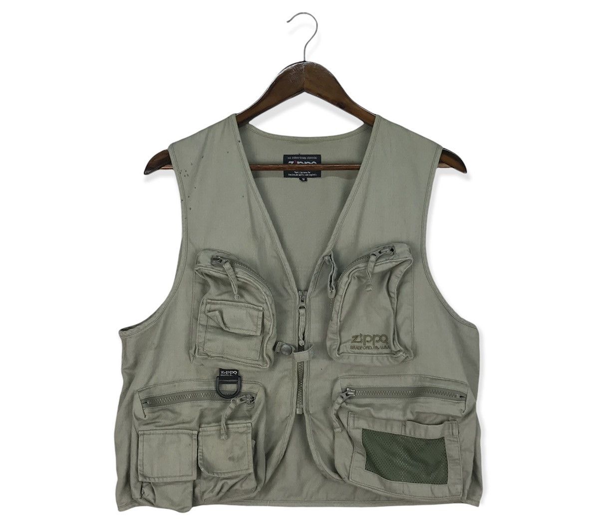 Vintage Vintage Zippo Tactical Vest Size US S / EU 44-46 / 1 - 1 Thumbnail