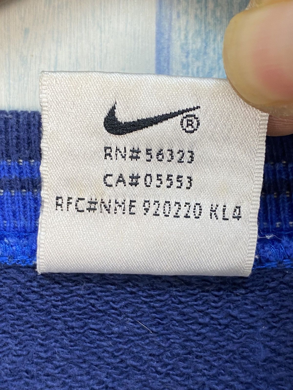 Nike Vintage 90s Nike Swoosh Sweatshirt Size US M / EU 48-50 / 2 - 5 Thumbnail