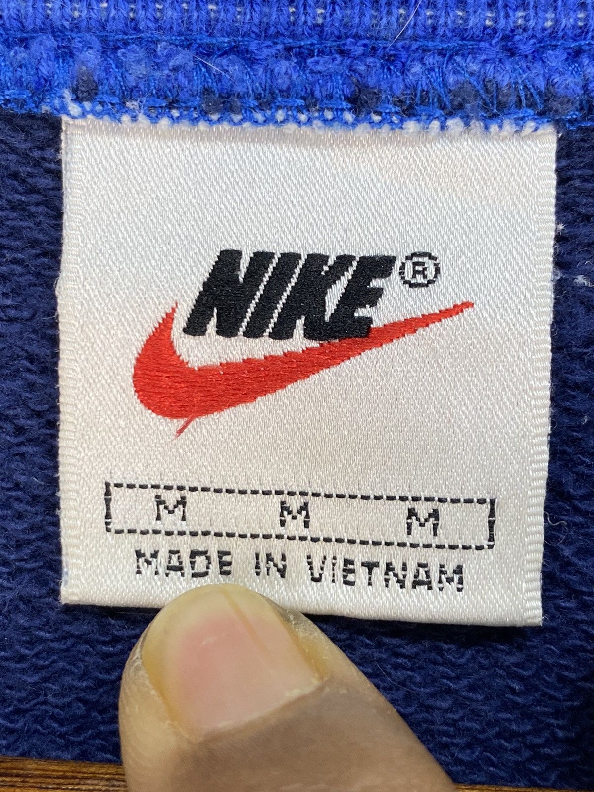 Nike Vintage 90s Nike Swoosh Sweatshirt Size US M / EU 48-50 / 2 - 4 Thumbnail