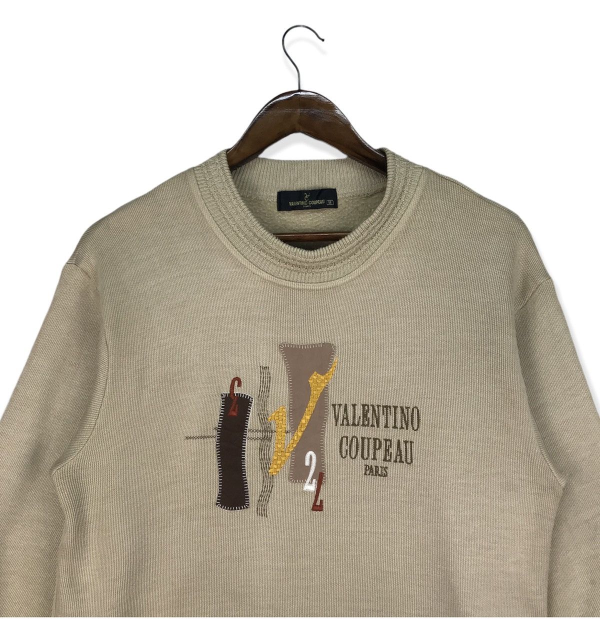 Vintage Vintage Valentino Coupeau Sweatshirt Size US M / EU 48-50 / 2 - 2 Thumbnail