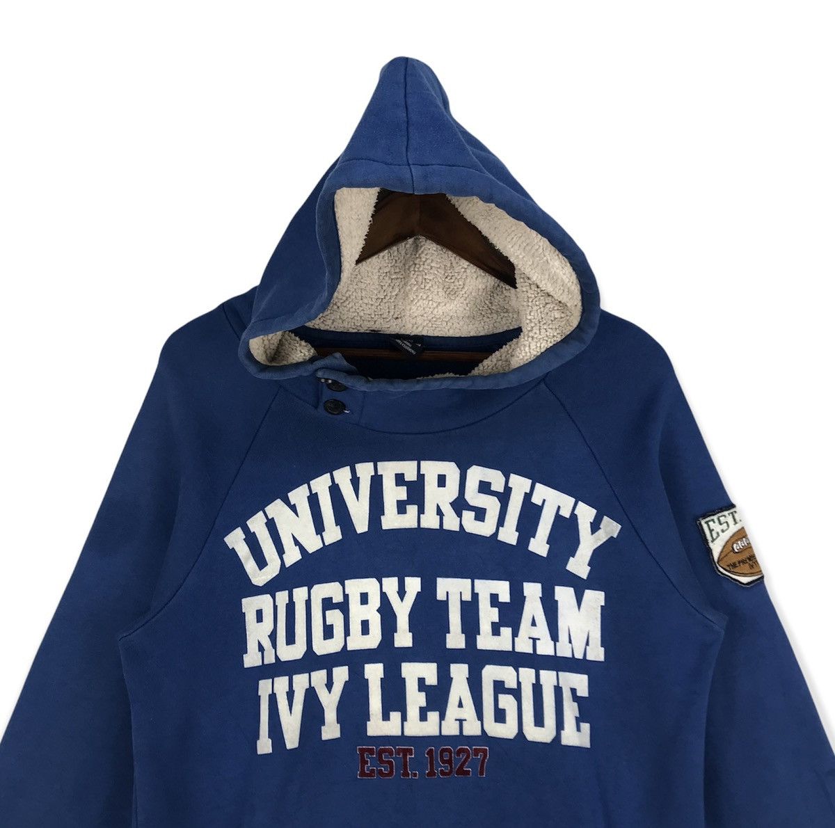 Vintage Vintage University Rugby Team IVY League Hoodies Size US L / EU 52-54 / 3 - 2 Thumbnail