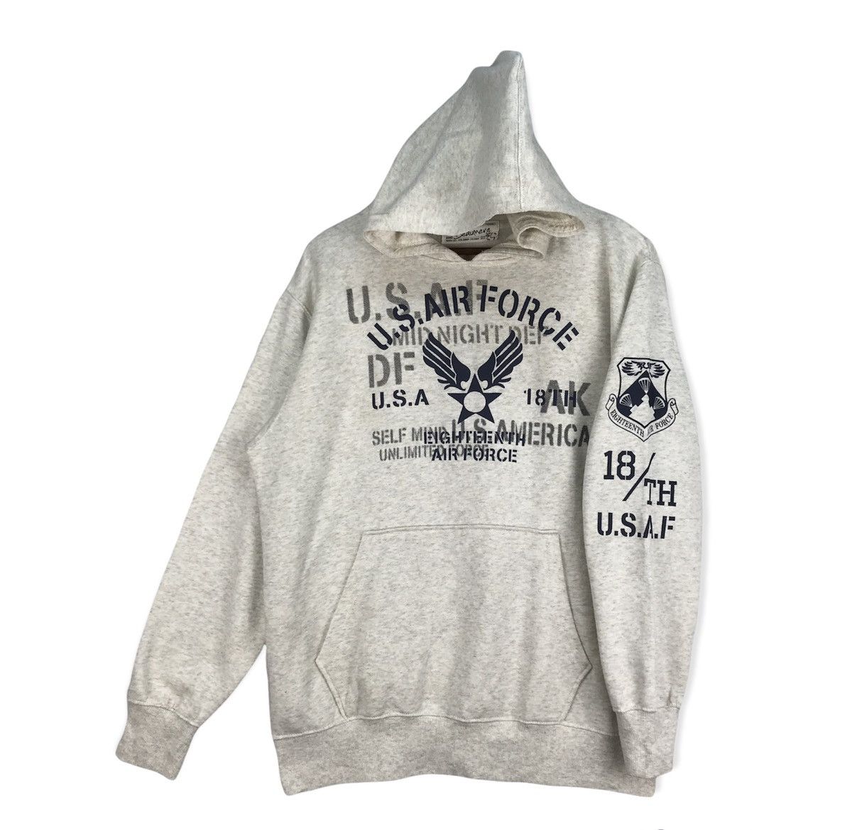 Vintage Vintage U.S Air Force Hoodies Size US L / EU 52-54 / 3 - 1 Thumbnail