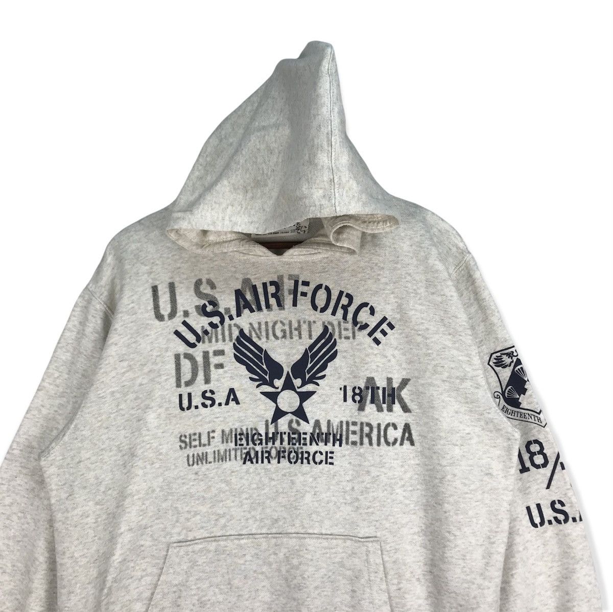 Vintage Vintage U.S Air Force Hoodies Size US L / EU 52-54 / 3 - 3 Thumbnail