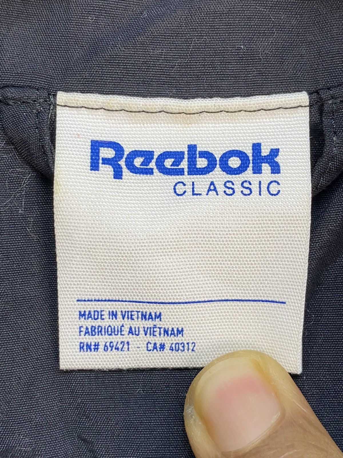 Reebok Reebok Classic Windbreaker Jacket Size US L / EU 52-54 / 3 - 7 Thumbnail