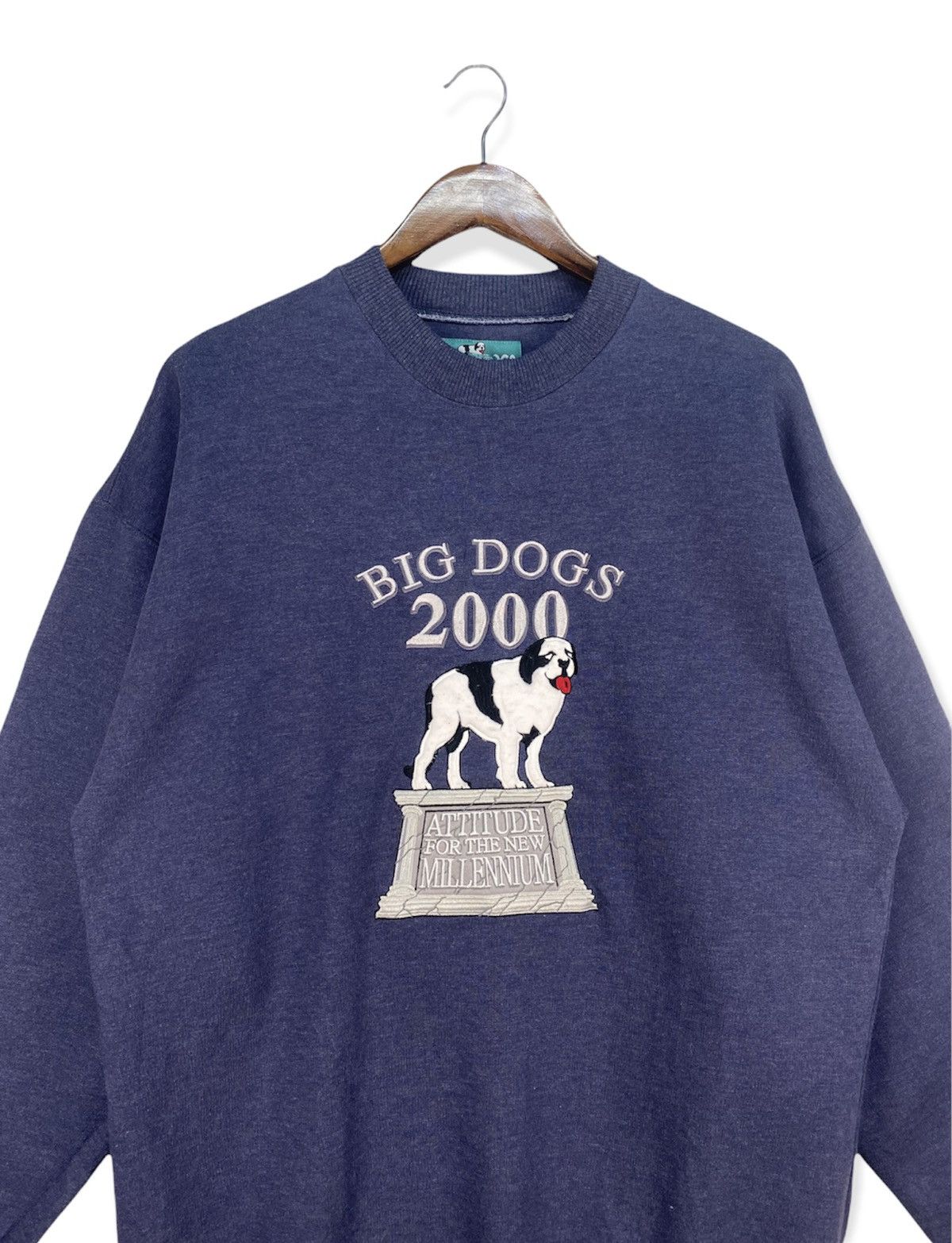 Big Dogs Vintage Big Dogs 2000 Sweatshirt Size US M / EU 48-50 / 2 - 2 Thumbnail