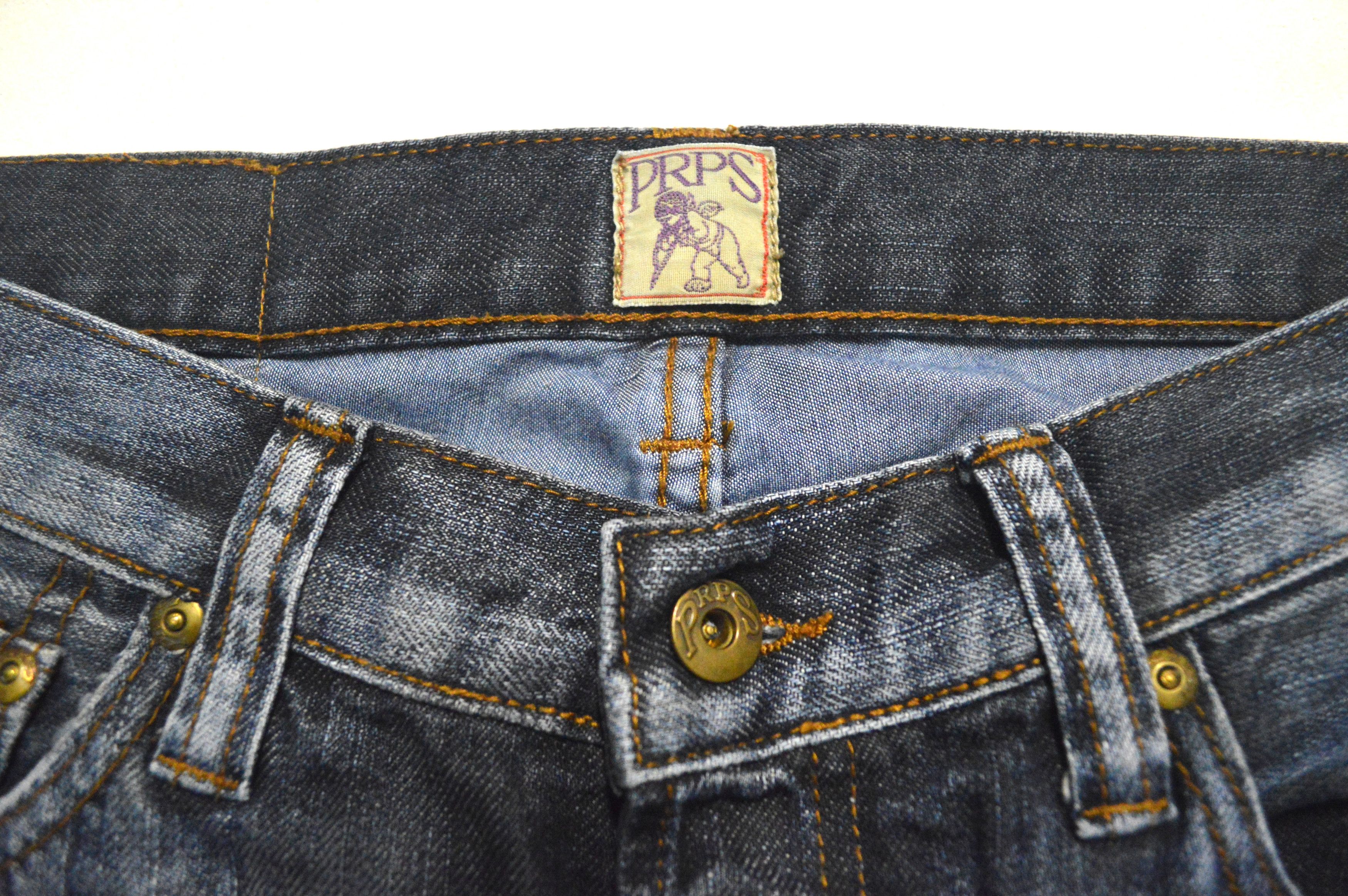 Prps PRPS Japan denim made in Portugal jeans Size US 31 - 7 Thumbnail