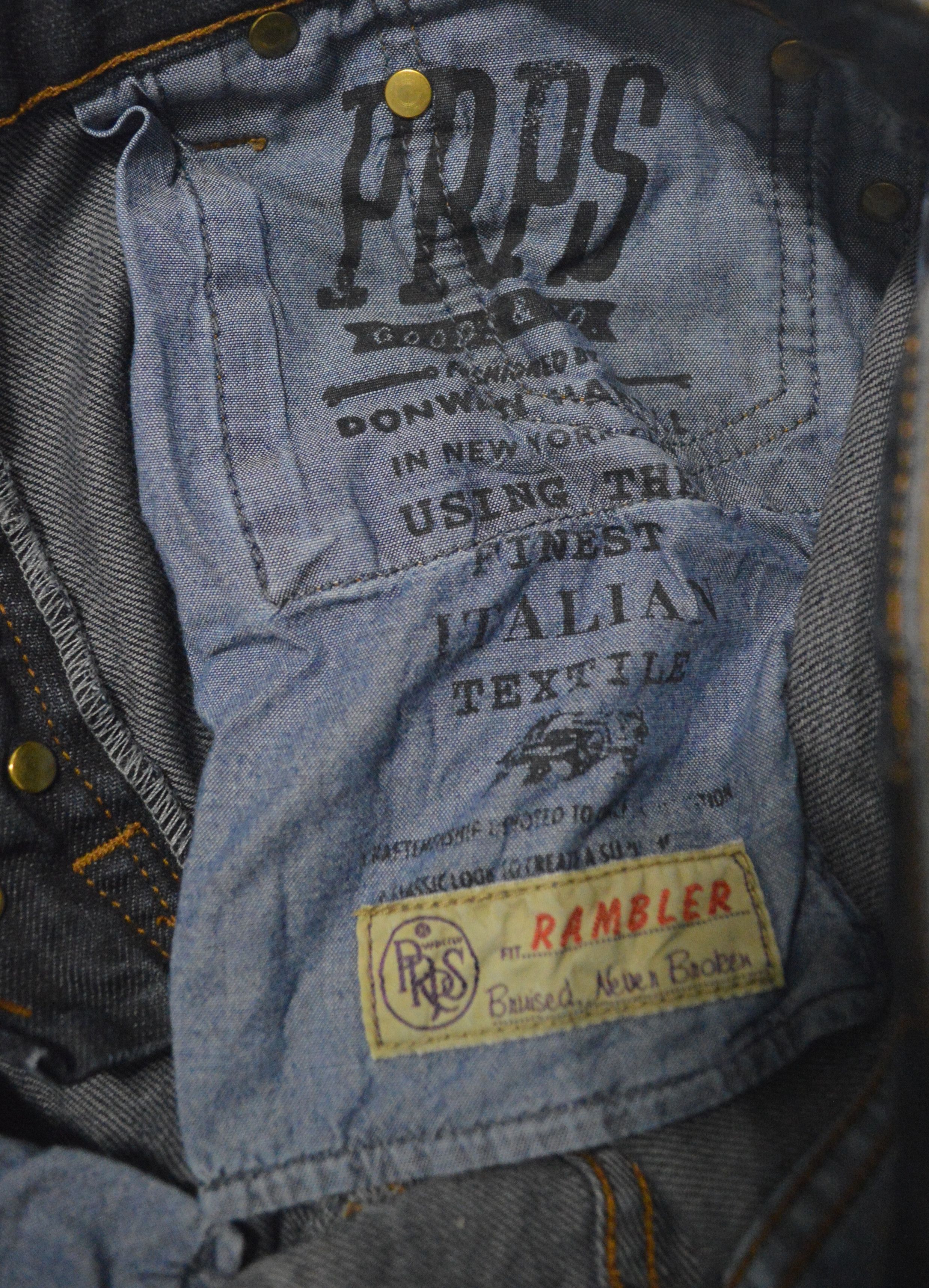 Prps PRPS Japan denim made in Portugal jeans Size US 31 - 8 Thumbnail
