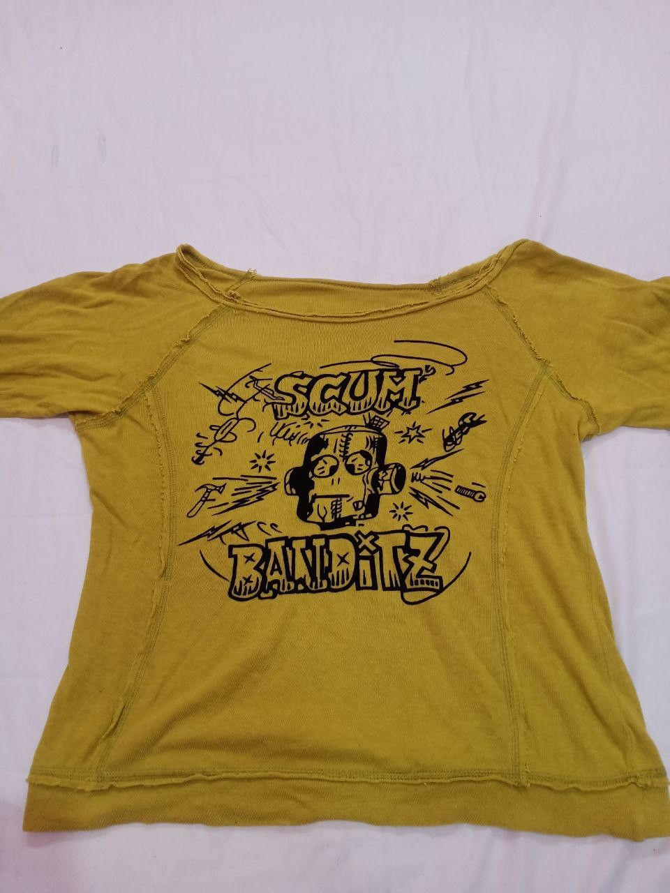 Japanese Brand × Seditionaries × Vintage Scum Banditz Sweatshirt Distressed Design Size US S / EU 44-46 / 1 - 2 Thumbnail