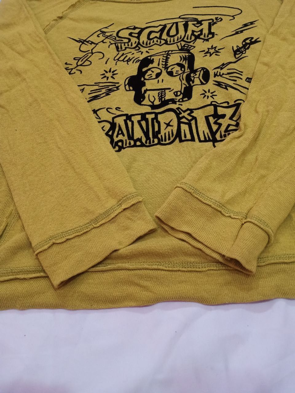 Japanese Brand × Seditionaries × Vintage Scum Banditz Sweatshirt Distressed Design Size US S / EU 44-46 / 1 - 7 Thumbnail