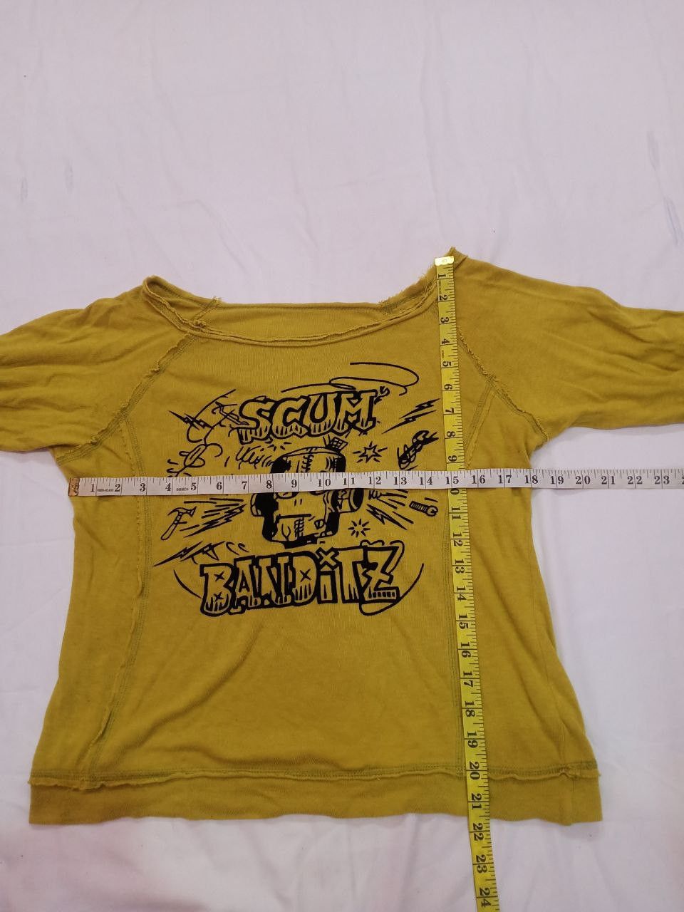 Japanese Brand × Seditionaries × Vintage Scum Banditz Sweatshirt Distressed Design Size US S / EU 44-46 / 1 - 9 Thumbnail